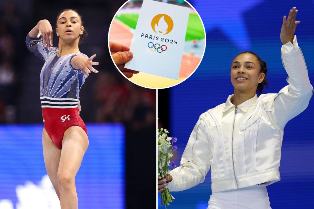 Hezly Rivera beat Simone Biles on the beam to make Olympic team